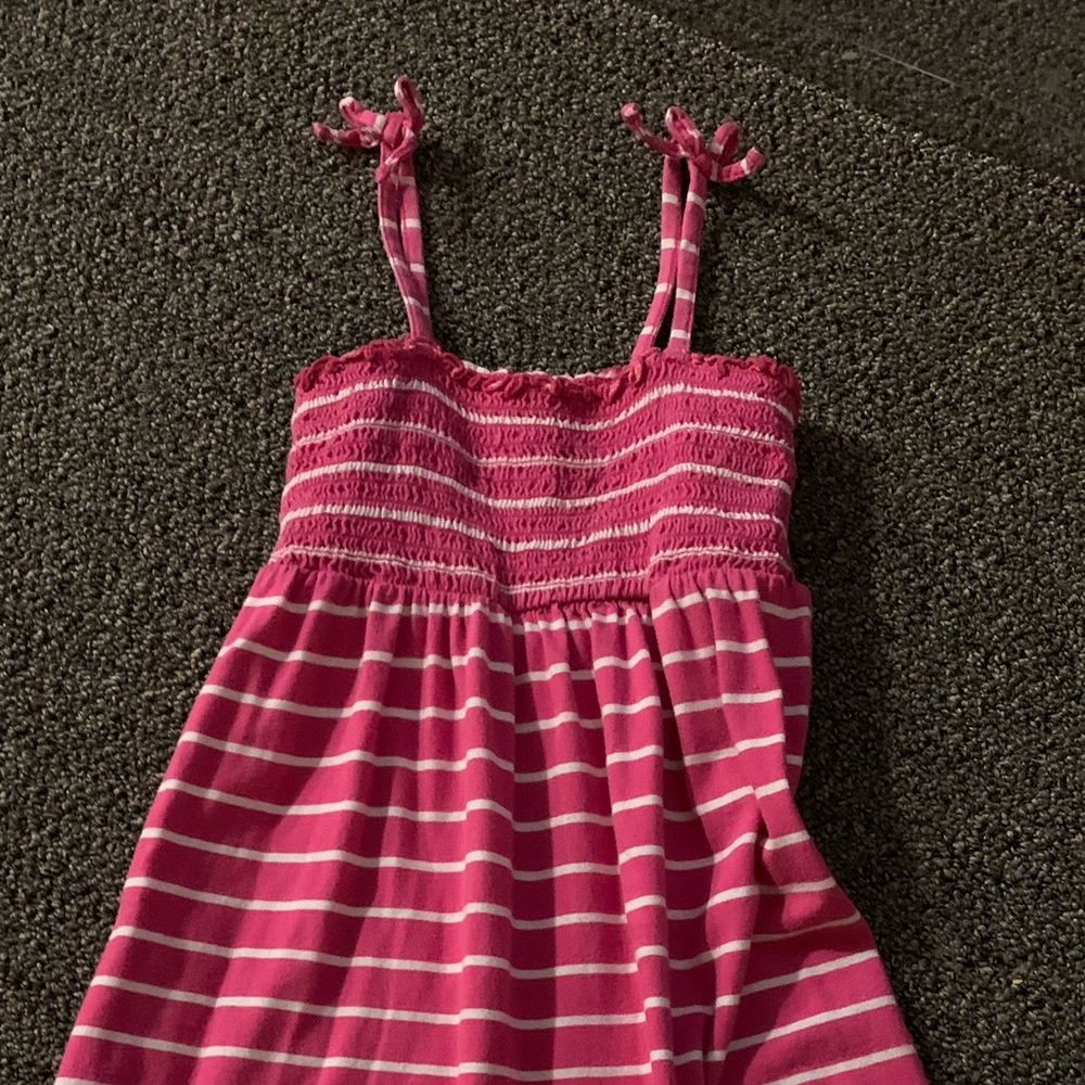 Pink and shire girls dress